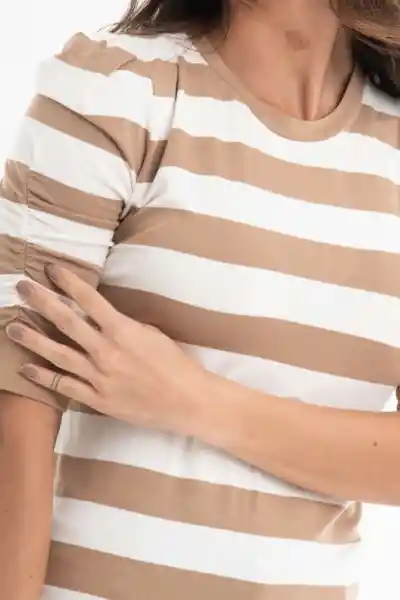 Ragged Camiseta Nigueria Color Beige Medio Talla S