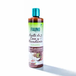FAUNO Acondicionador Aceite De Coco Y Macadamia 400 Ml