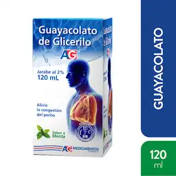 Guayacolato American Genericsde Glicerilo Jarabe (2%)