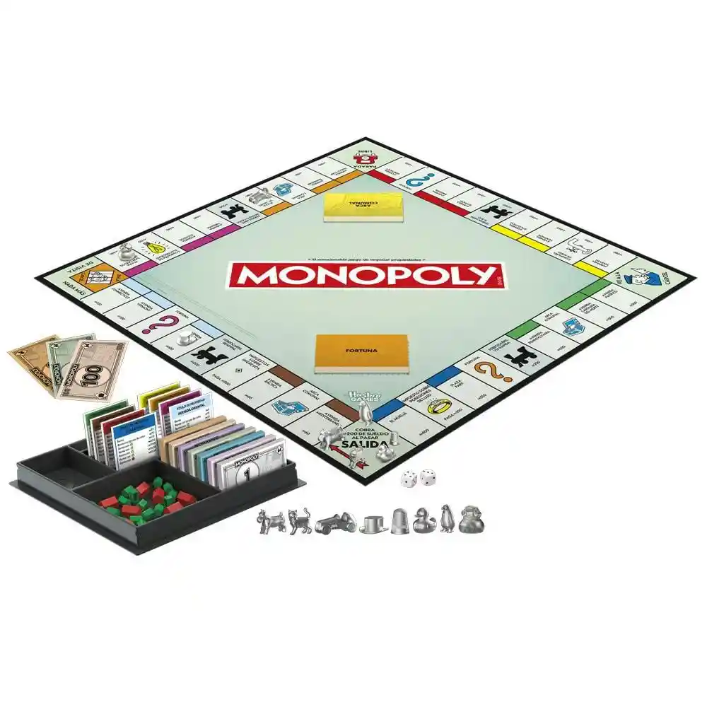Juego de Mesa Monopoly Clásico Hasbro Gaming