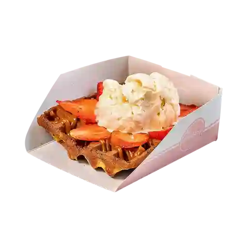 Nutella, helado y 1 fruta