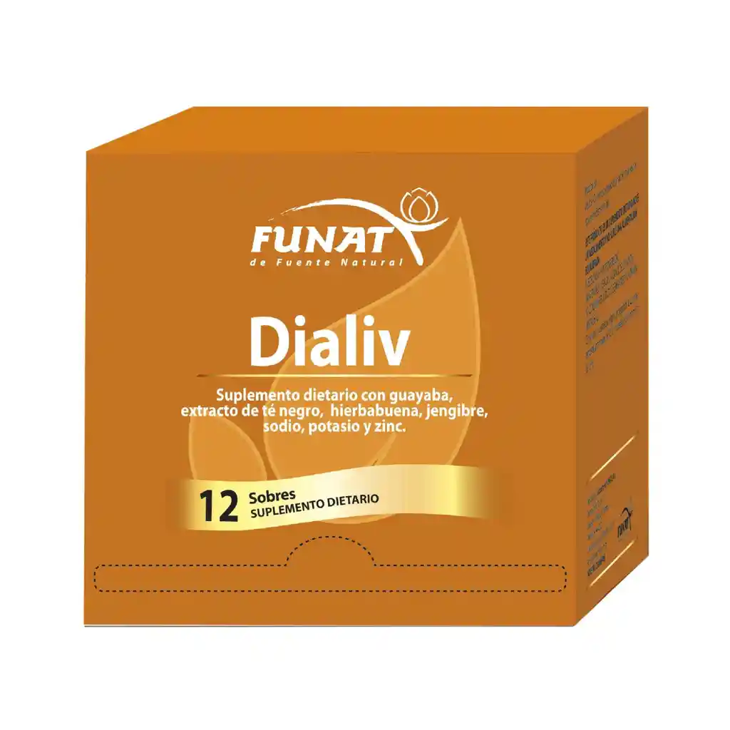 Funat Suplemento Dietario Dialiv Con Guayaba