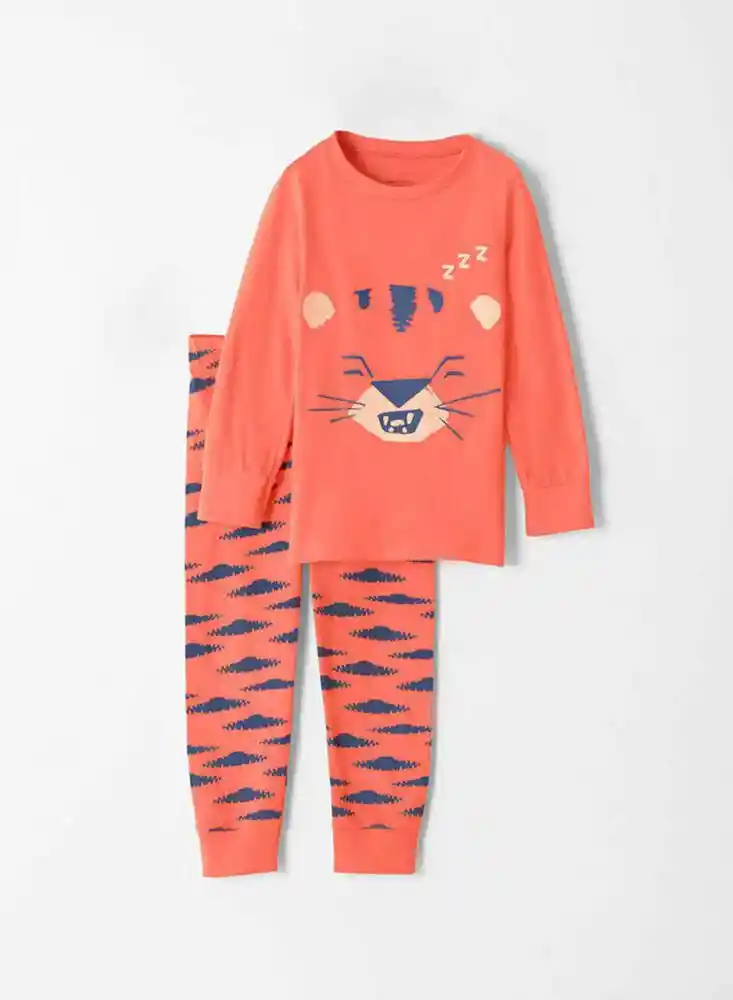 Pijama Pijama 18/24mese-naranja