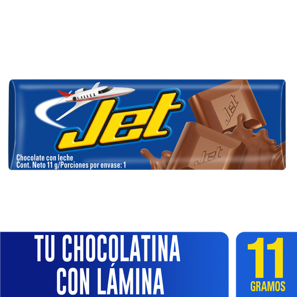 Jet Chocolatina Leche 11g