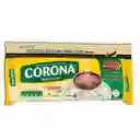 Corona Chocolate de Mesa Con Azúcar Sabor Vainilla