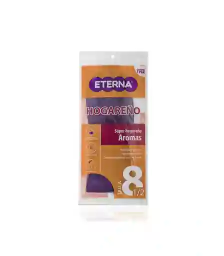 Eterna Guantes Super Hogareño Aroma a Mandarina Talla 8 
