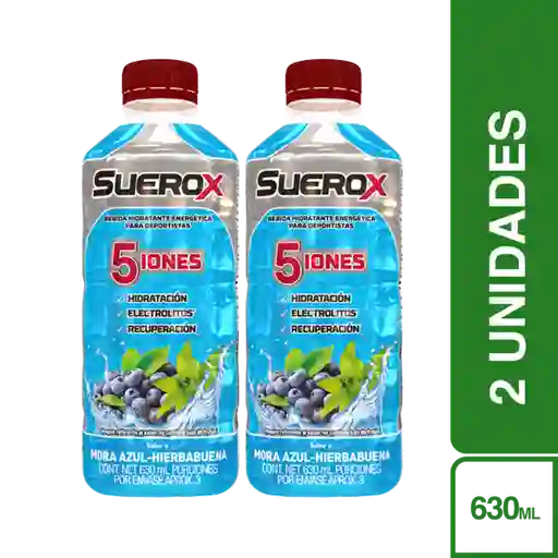 2 x Suerox Mora Azul