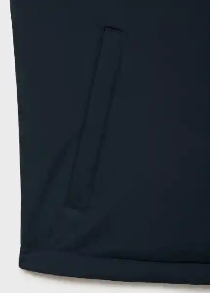 Chaleco Nadast Navy Talla L Hombre Mango