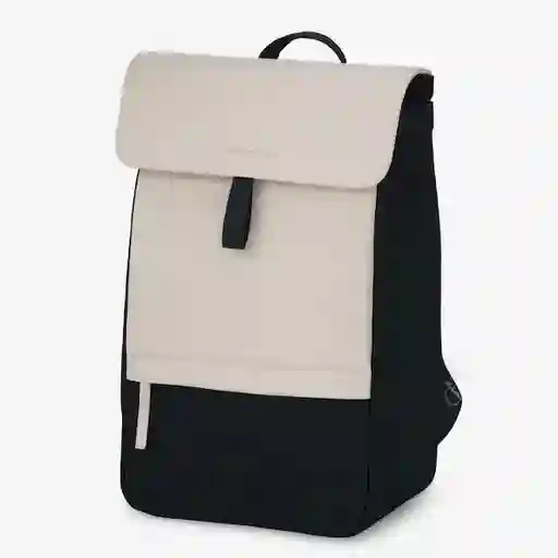 Mochila Fyn Crema Negro