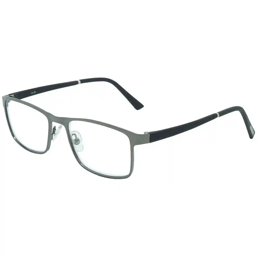 Technology Lentes de Lectura Fg Eli Gun Metal-Rubber 300