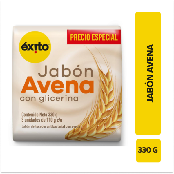 Jabón Exito Marca Propia 3 x 330 g