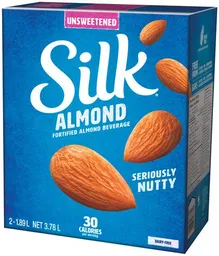 Silk Original Sin Azúcar 2 Unidades 1.89 L / 64 Oz