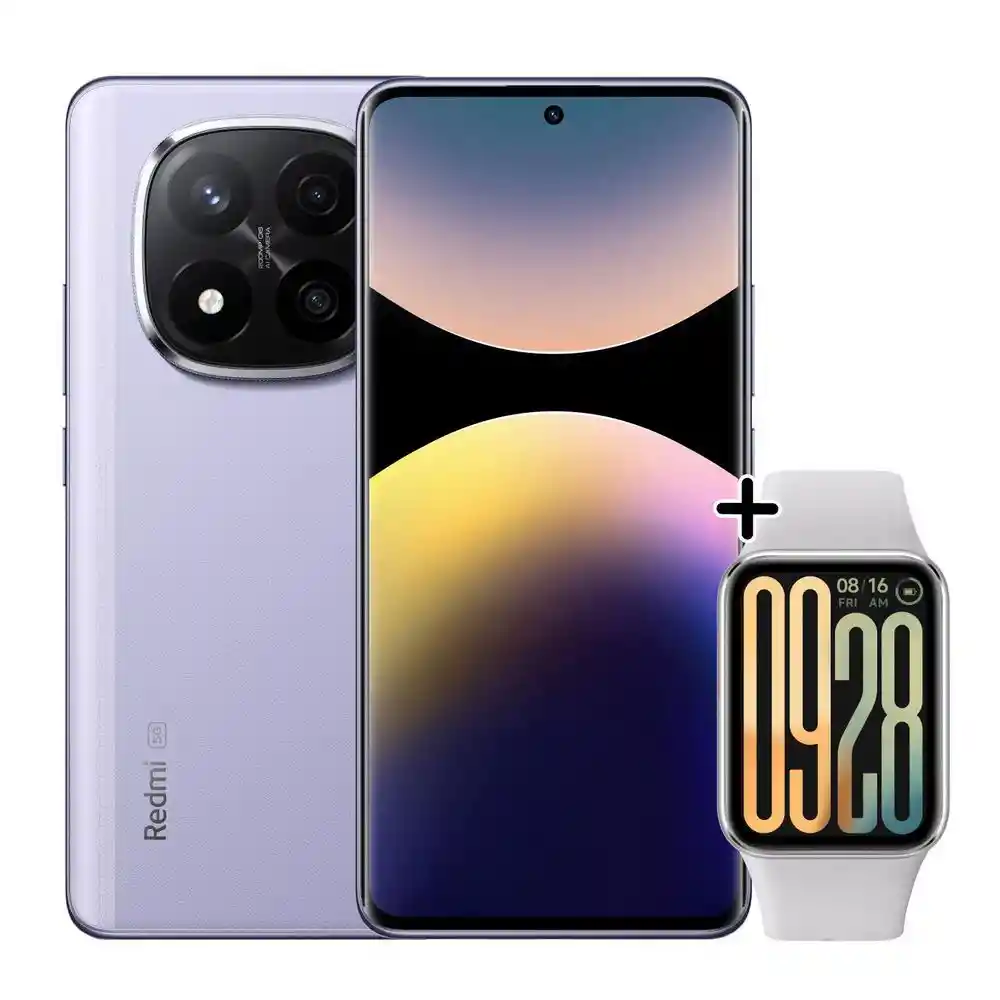Celular Xiaomi Redmi Note 14 Pro+ 256 Gb 8 Gb Ram Morado + Obsequio