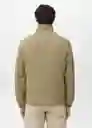 Chaqueta Nada Beige Talla M Hombre Mango