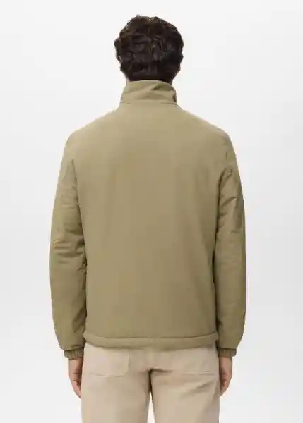 Chaqueta Nada Beige Talla M Hombre Mango