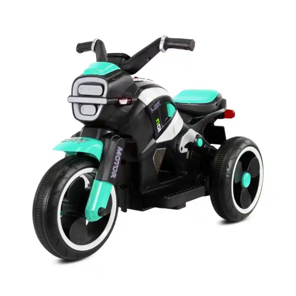 Moto Montable Electrica Para Niños Galaxy Verde 6v Prinsel