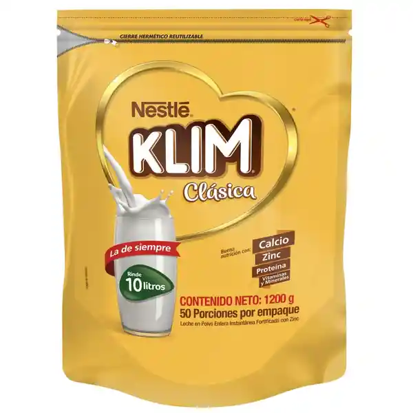 Leche en polvo KLIM Clásica x 1200g