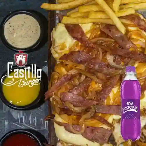 Combo Pechuga Feudal + Postobon Uva 400 ml