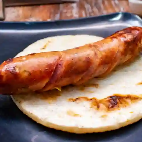 Arepa con Chorizo