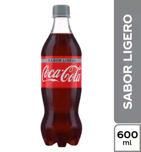 Coca-cola sabor ligero 600 ml