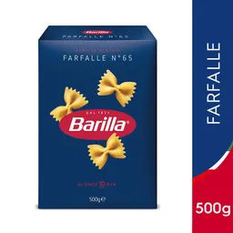 Pasta Barilla Marca Exclusiva Farfalle N°65 (500 Gr)
