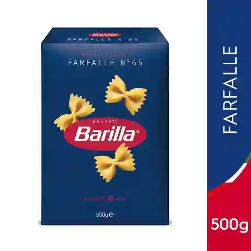 Pasta Barilla Marca Exclusiva Farfalle N°65 (500 Gr)