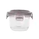 Recipiente Mini Para Alimentos Vidrio Serie Silver Grey Miniso