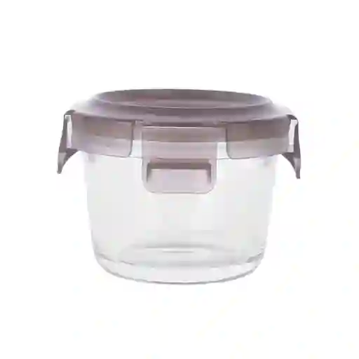 Recipiente Mini Para Alimentos Vidrio Serie Silver Grey Miniso