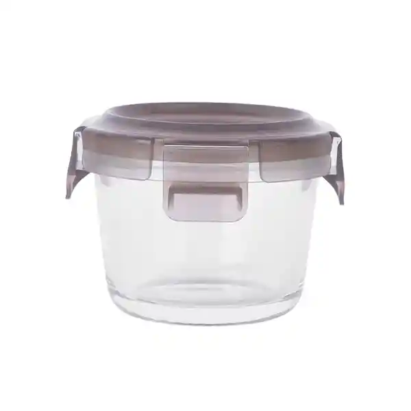 Recipiente Mini Para Alimentos Vidrio Serie Silver Grey Miniso