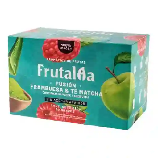 Frutalia Aromática de Frutas Frambuesa & té Matcha