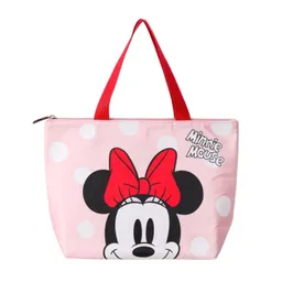 Lonchera Minnie Mouse Mediana Rosa Miniso