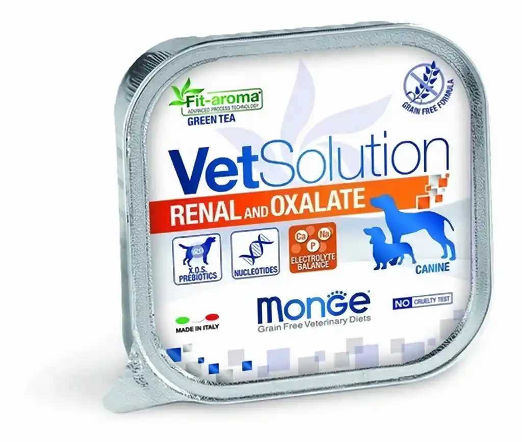 Monge Dog Vet Solution Renal y Oxalate