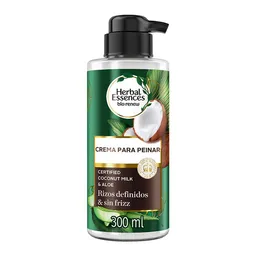 Crema para Peinar Herbal Essences Bio:Renew Leche de Coco y Aloe 300 ml