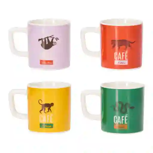 Set 4 Tazas Espresso