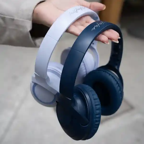 Audífonos Inalámbricos Life is For Fun Azul Serie Miniso