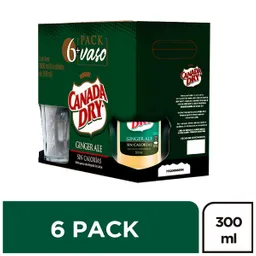 Canada Dry Gaseosa Ginger Ale Sin Caloría