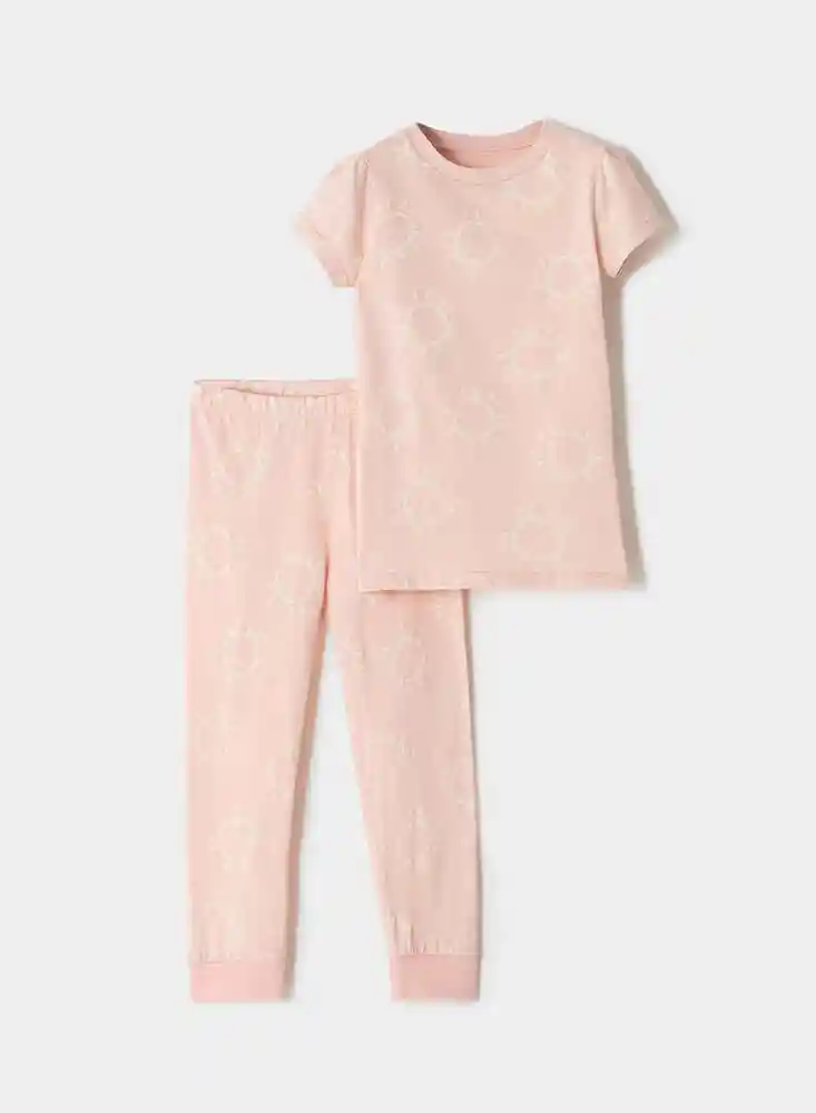 Pijama Pijama 3t-rosa Est