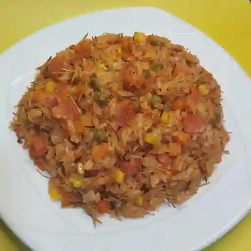 Arroz tradicional de no-pollo