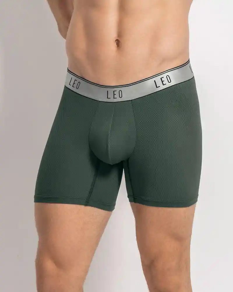 Boxer Ajust Medio Deptivo M - Verde Osc