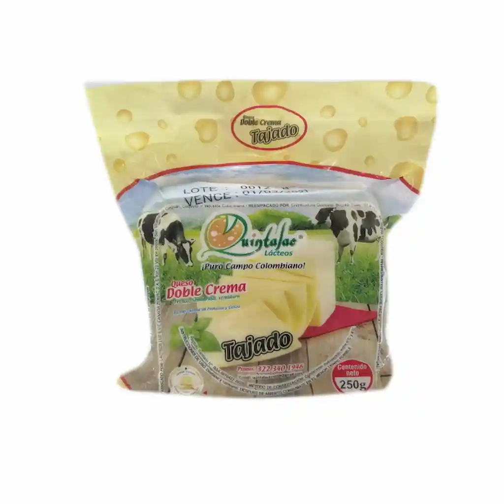 Quintalac Queso Doble Crema Bloque