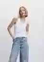 Jean Trucker Dirty Talla 36 Mujer Mango
