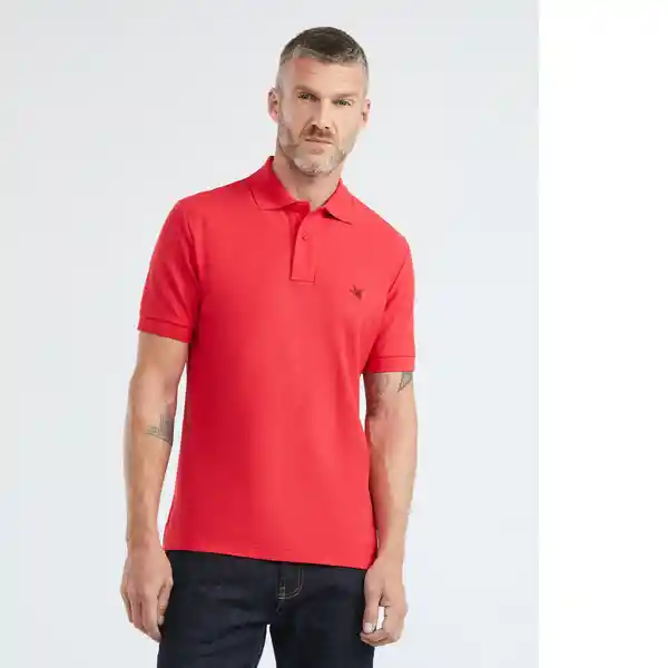 Camiseta Classic Hombre Rojo Talla S Chevignon