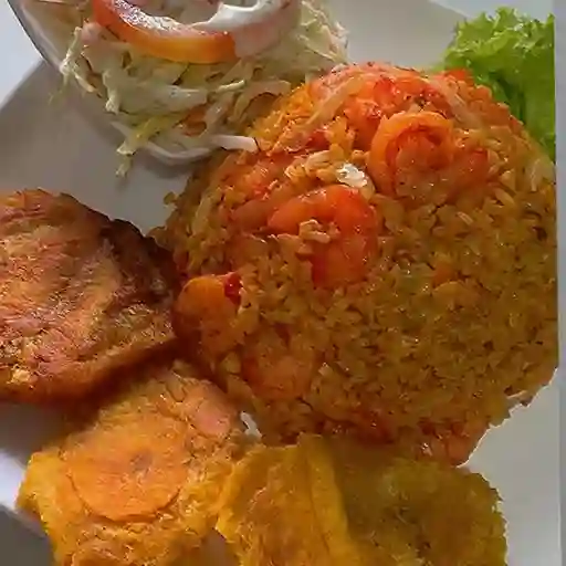 Combo arroz marinera + coca cola