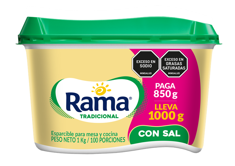 Rama Margarina Con Sal 850 g