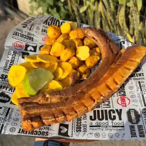 Costichicharrón solitario