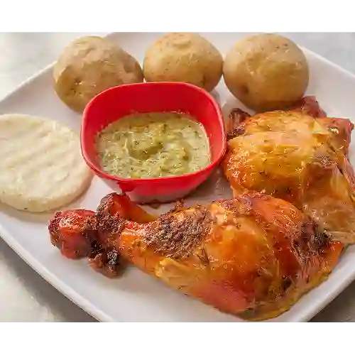 1/4 Pollo Asado