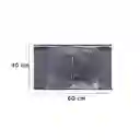 Organizador de Tela Bolsa Grande Horizontal Gris Miniso