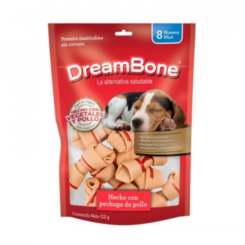 DreamBone Snack para Perros de Pollo Mini 112 g