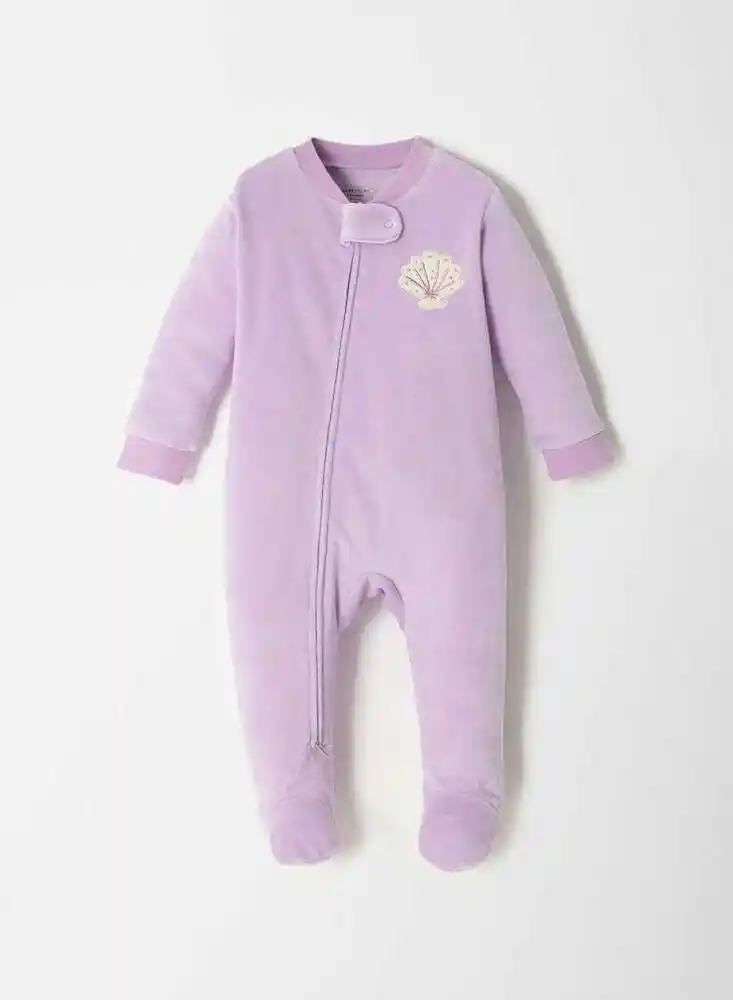 Pijama Pijama 3/6 Meses-lila