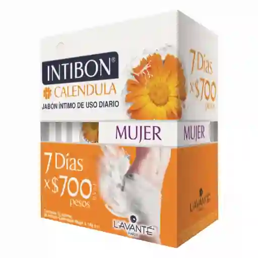 Intibon Jabón Intimo con Caléndula para Mujer Display